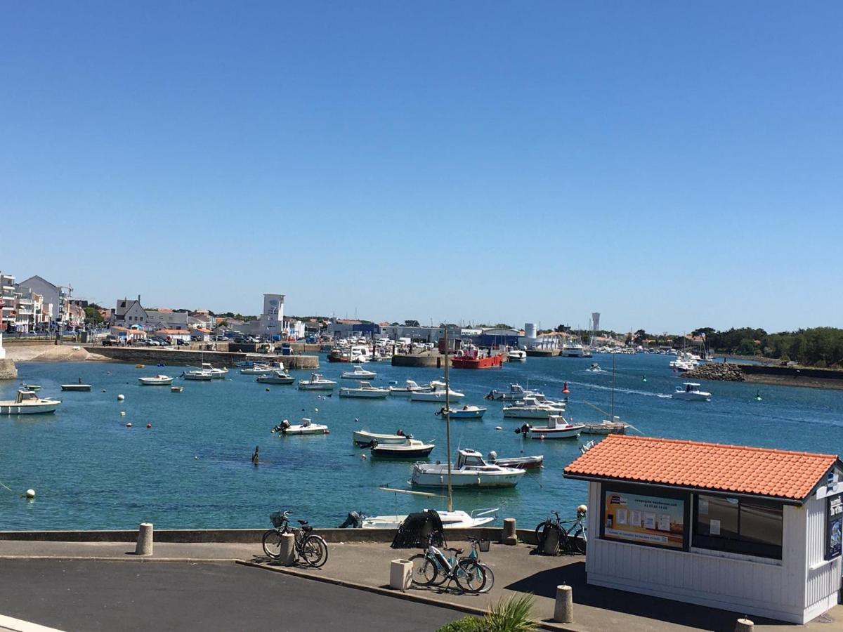 Vue Panoramique Port Et Ocean Apartment Saint Gilles Croix de vie Bagian luar foto