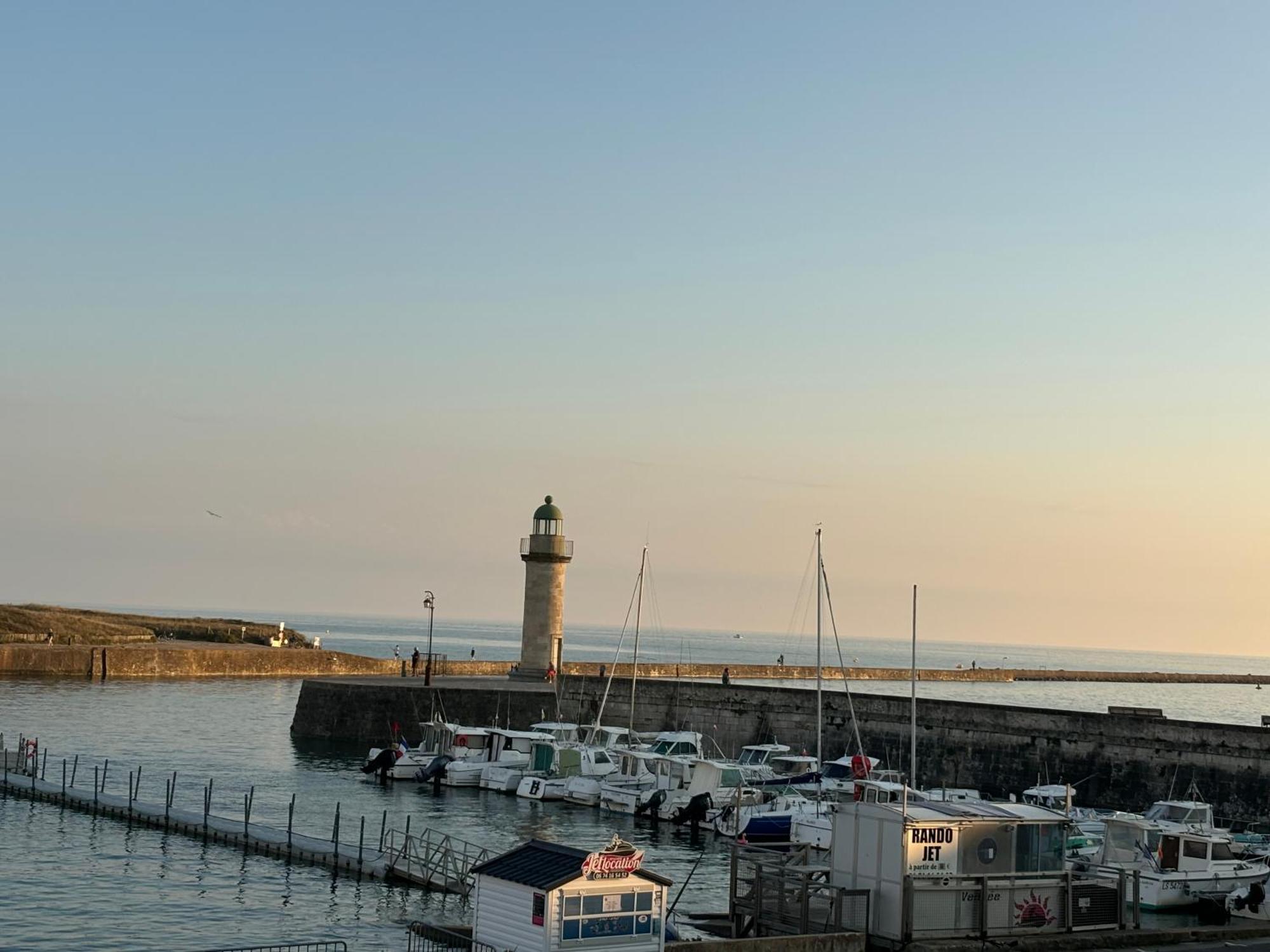 Vue Panoramique Port Et Ocean Apartment Saint Gilles Croix de vie Bagian luar foto