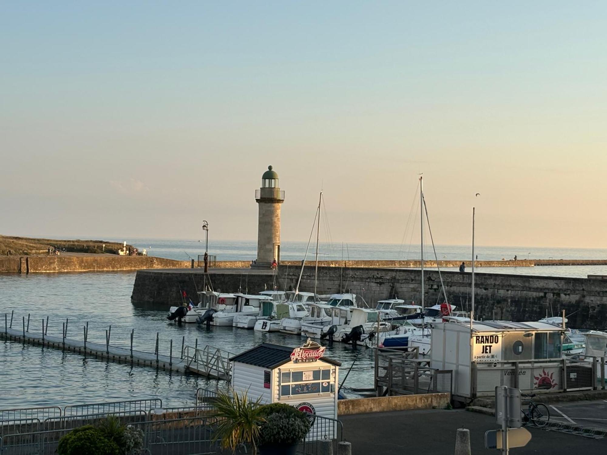 Vue Panoramique Port Et Ocean Apartment Saint Gilles Croix de vie Bagian luar foto