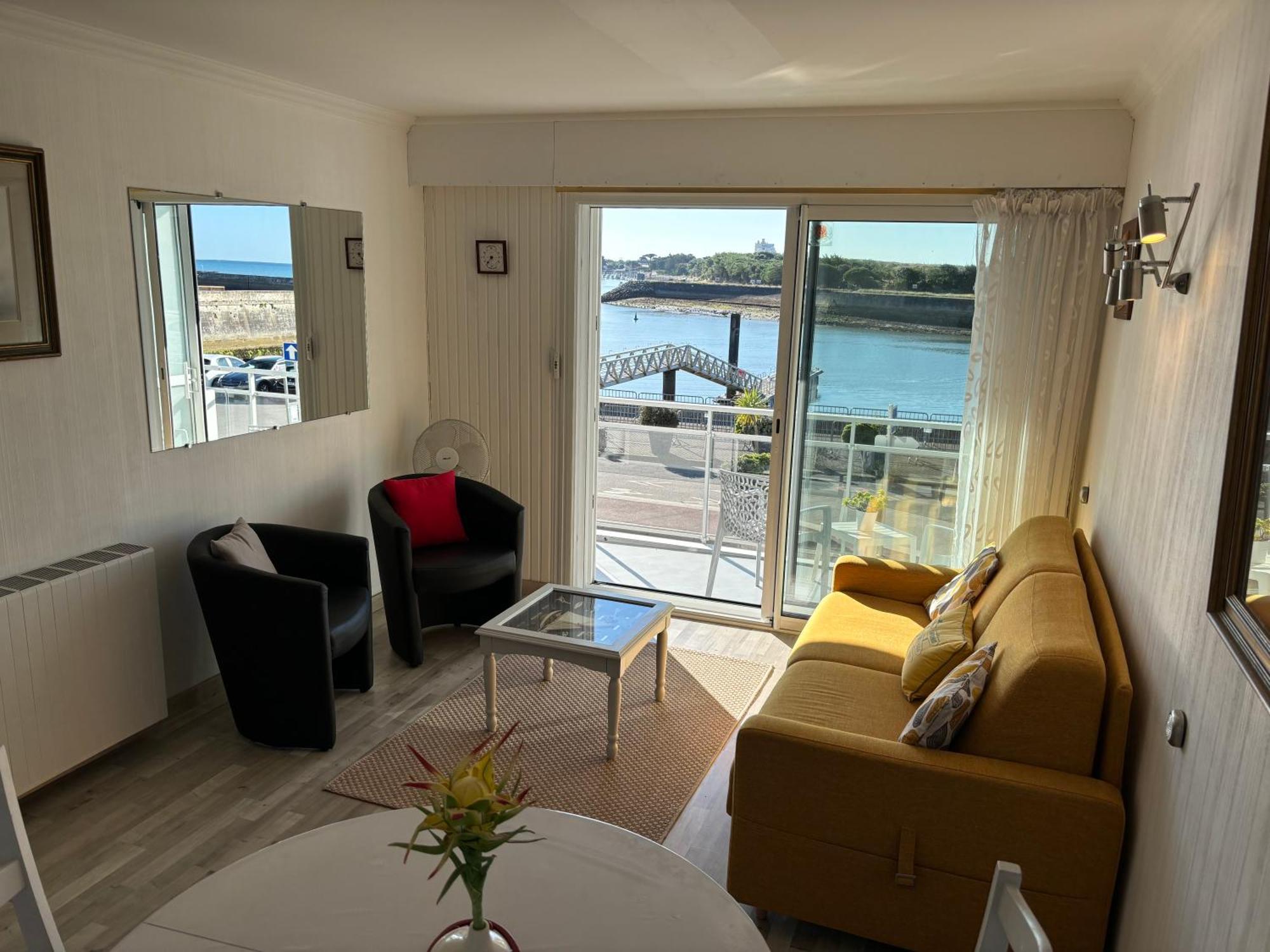 Vue Panoramique Port Et Ocean Apartment Saint Gilles Croix de vie Bagian luar foto